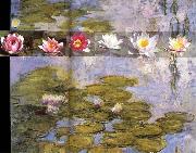 Detail from Water Lilies